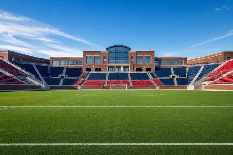 Estadio universitario que representa la competición NCAA en Estados Unidos